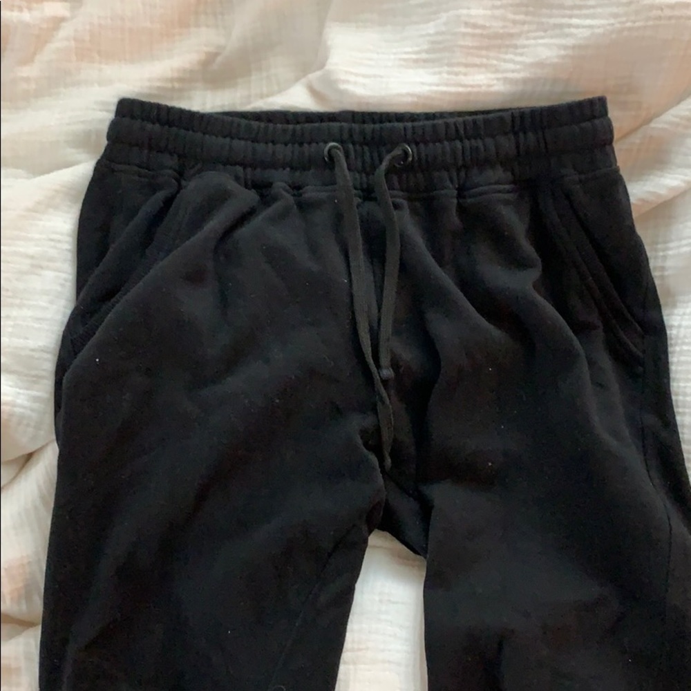 Cotton on black joggers
